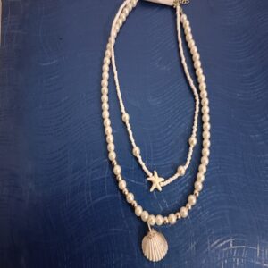 گردنبند دولاین مروارید