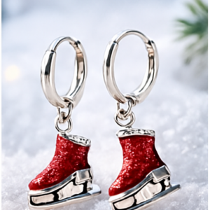 گوشواره کریسمس اسکیت